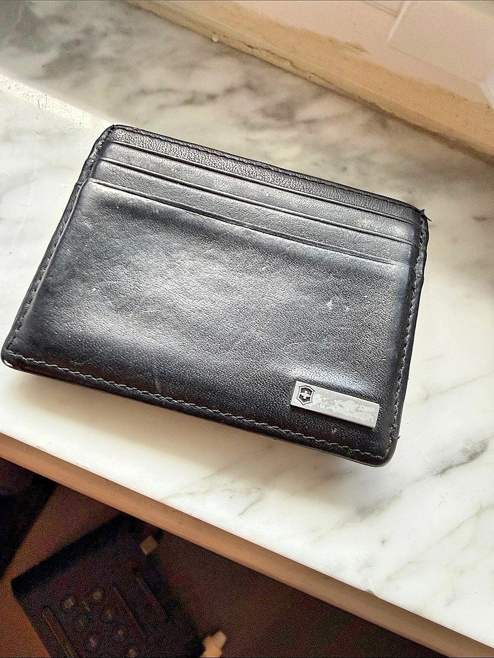 Victorinox Rome Money Clip Wallet Black